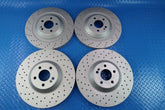 Mercedes S550 S600 Maybach front & rear brake disc rotors #11983